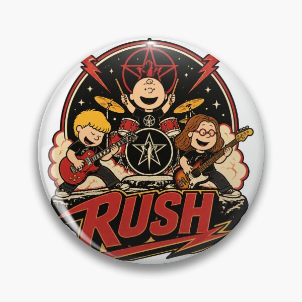Item preview, Rush Band and Charlie Brown Mashup Action Variant Design designed and sold by Bayanihan.