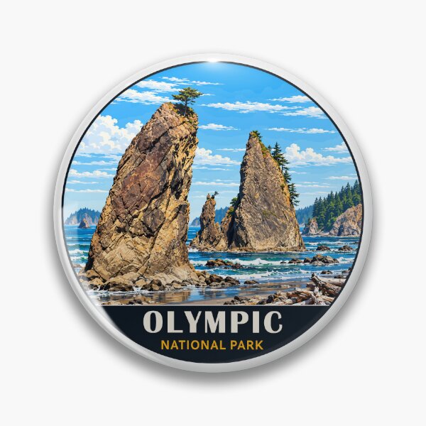 Item preview, Olympic National Park Sticker, Washington designed and sold by Gideon Emmerich.