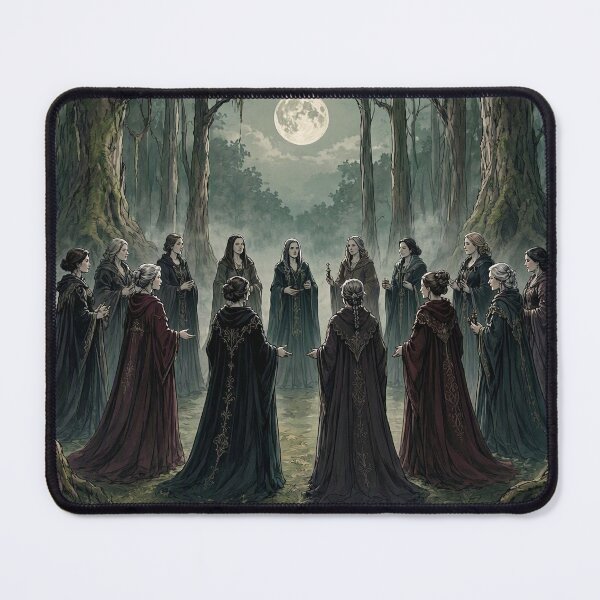 Item preview, Witches' Coven Under the Full Moon designed and sold by Roberta Calabrese.