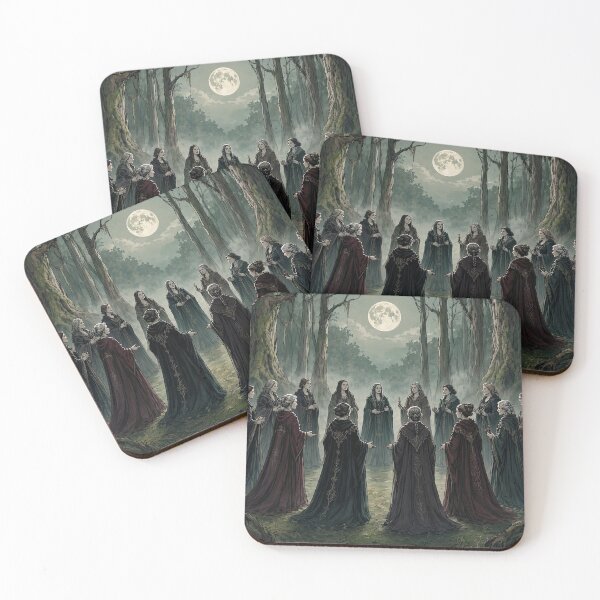 Item preview, Witches' Coven Under the Full Moon designed and sold by Roberta Calabrese.
