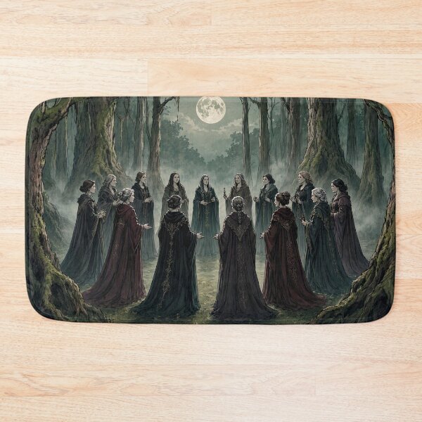 Item preview, Witches' Coven Under the Full Moon designed and sold by Roberta Calabrese.