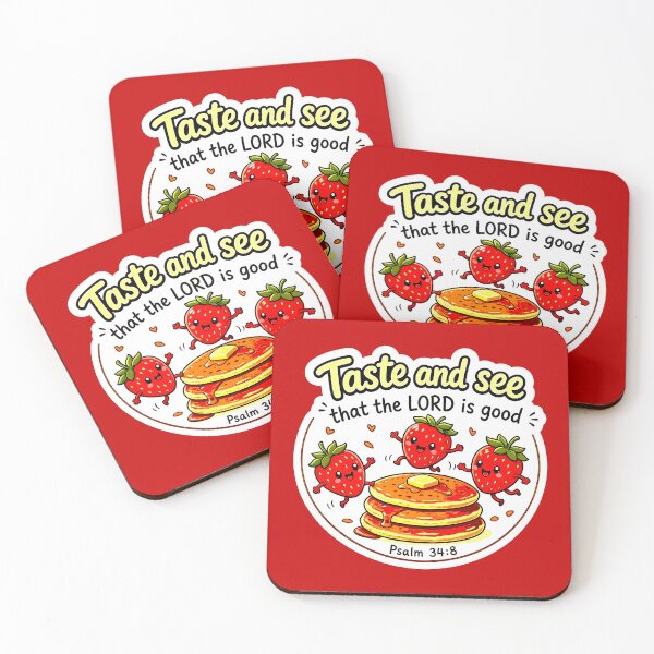 Item preview, Psalm 34:8 Taste And See That The LORD Is Good designed and sold by plushism.