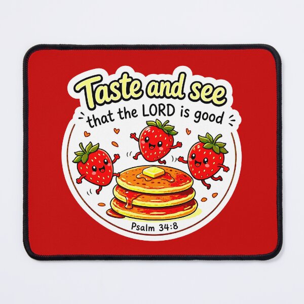 Item preview, Psalm 34:8 Taste And See That The LORD Is Good designed and sold by plushism.