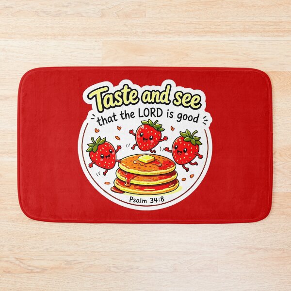 Item preview, Psalm 34:8 Taste And See That The LORD Is Good designed and sold by plushism.