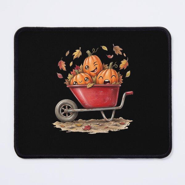Item preview, Cute Pumpkins in Wheelbarrow Autumn Harvest designed and sold by MotivaChic.