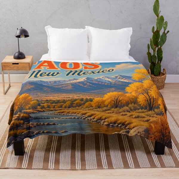 Item preview, Taos, New Mexico: Scenic Travel Poster designed and sold by LSVart.