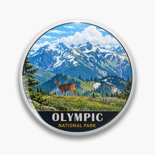 Item preview, Olympic National Park Sticker, Washington designed and sold by Gideon Emmerich.