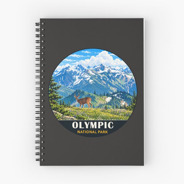 Item preview, Olympic National Park Sticker, Washington designed and sold by Gideon Emmerich.