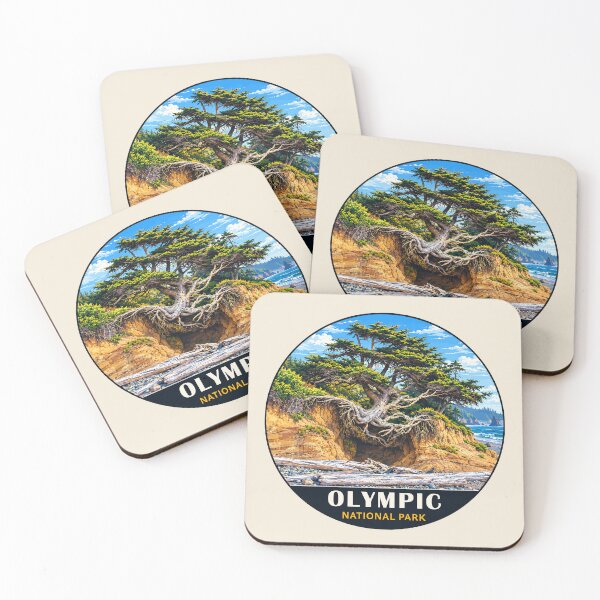 Item preview, Olympic National Park Sticker, Washington designed and sold by Gideon Emmerich.