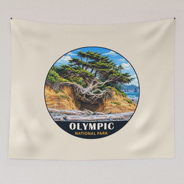 Item preview, Olympic National Park Sticker, Washington designed and sold by Gideon Emmerich.