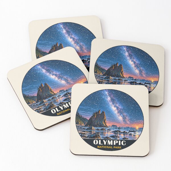 Item preview, Olympic National Park Sticker, Washington designed and sold by Gideon Emmerich.