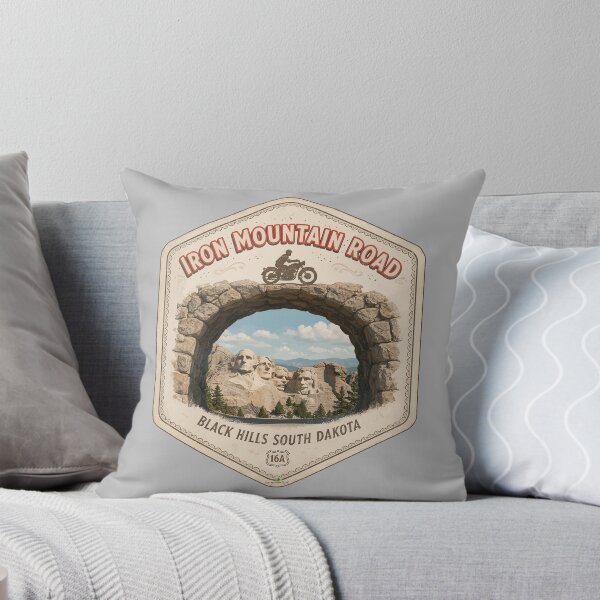 Item preview, Iron Mountain Road South Dakota USA Sticker T-Shirt 10 designed and sold by OuterShellUK.