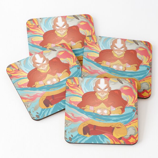 Item preview, Aang with Elemental Powers designed and sold by IdeallArts.