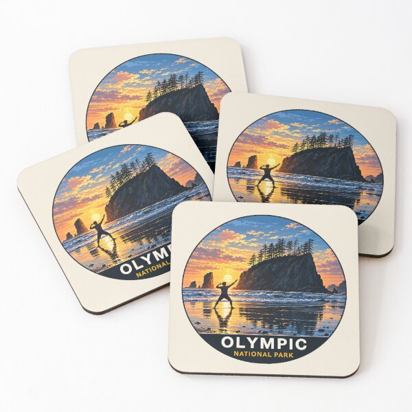 Item preview, Olympic National Park Sticker, Washington designed and sold by Gideon Emmerich.