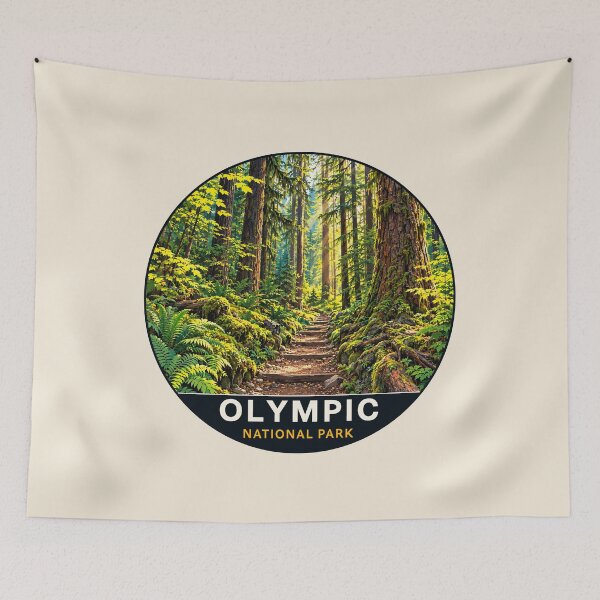 Item preview, Olympic National Park Sticker, Washington designed and sold by Gideon Emmerich.