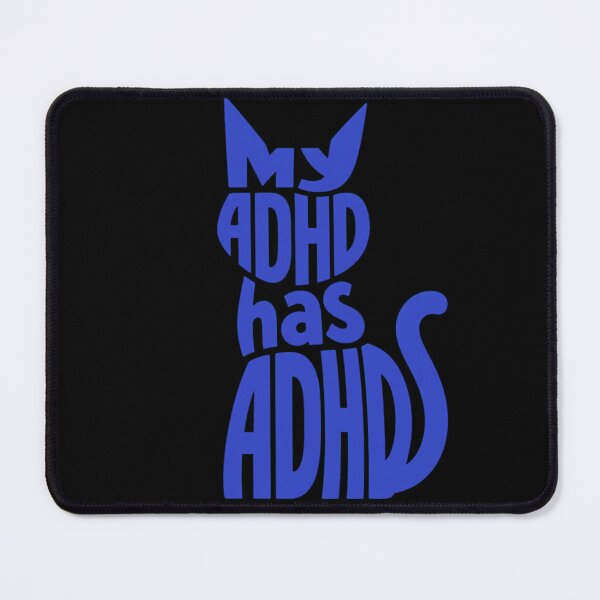 Item preview, My ADHD has ADHD Funny ADHD Cat designed and sold by T-version.