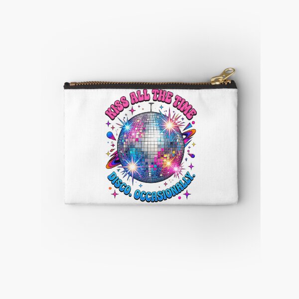 Item preview, Retro Disco Ball Inspired Design Featuring 'Kiss All The Time, Disco Occasionally' Quote for Music and Dance Fans designed and sold by amirmintz.