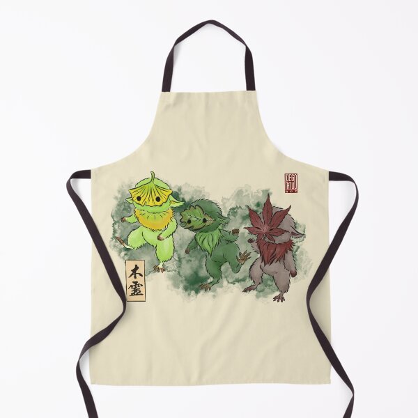 Item preview, Kodama trio designed and sold by Fuego Fatuo Art.
