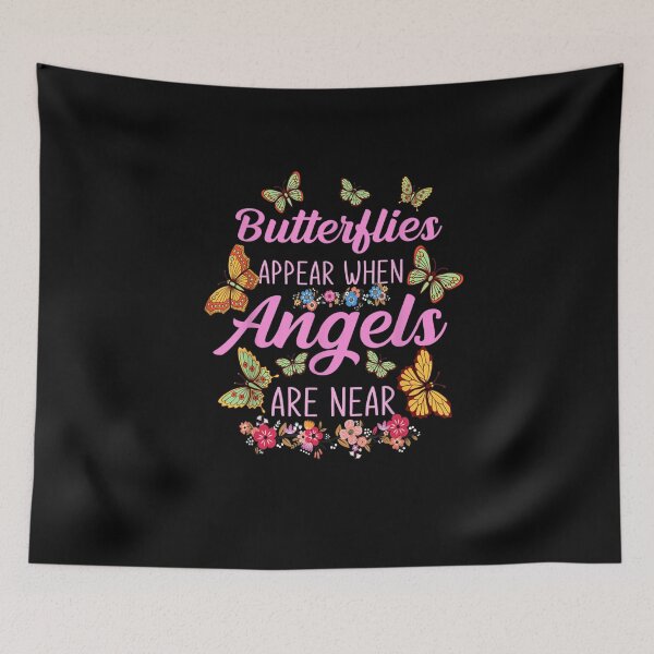 Item preview, Butterflies Appear When Angels Are Near designed and sold by WilfRedokry-21.