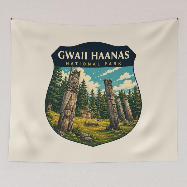 Item preview, Gwaii Haanas National Park Reserve | Haida Heritage & Coastal Canada Design designed and sold by Gideon Emmerich.