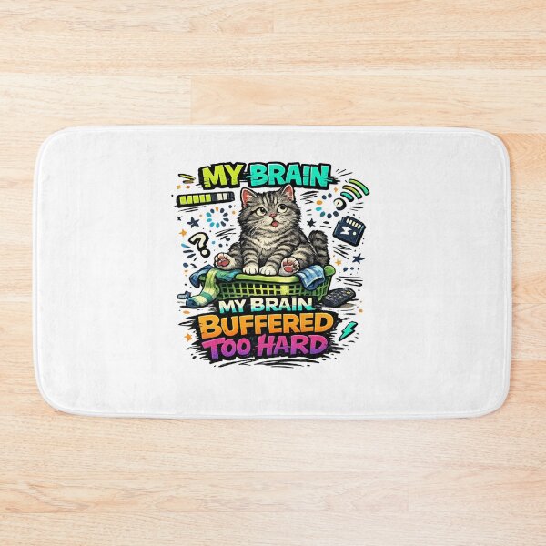 Item preview, Funny My Brain Buffered Too Hard designed and sold by UvooArt.
