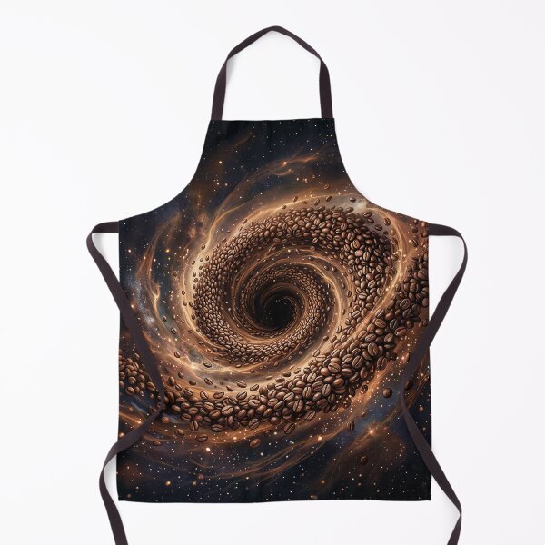 Item preview, Cosmic Caffeine Swirl - Coffee Black Hole Spiral Art designed and sold by Marcu Ioachim.
