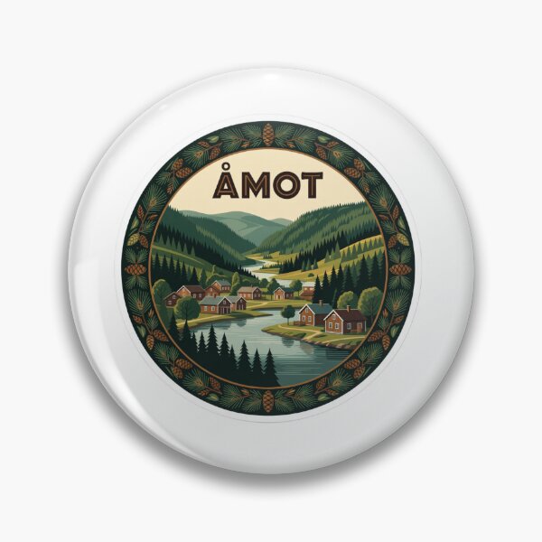 Item preview, Amot Valley Norway Sticker designed and sold by Imaginarium of Chaos falcon88 .