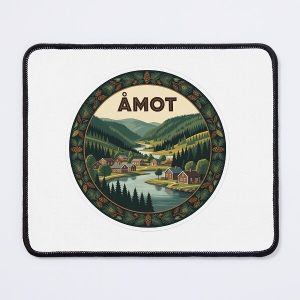 Item preview, Amot Valley Norway Sticker designed and sold by Imaginarium of Chaos falcon88 .