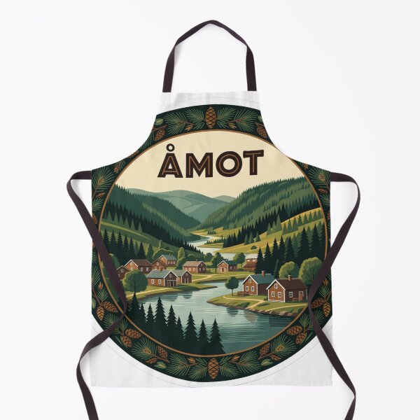Item preview, Amot Valley Norway Sticker designed and sold by Imaginarium of Chaos falcon88 .