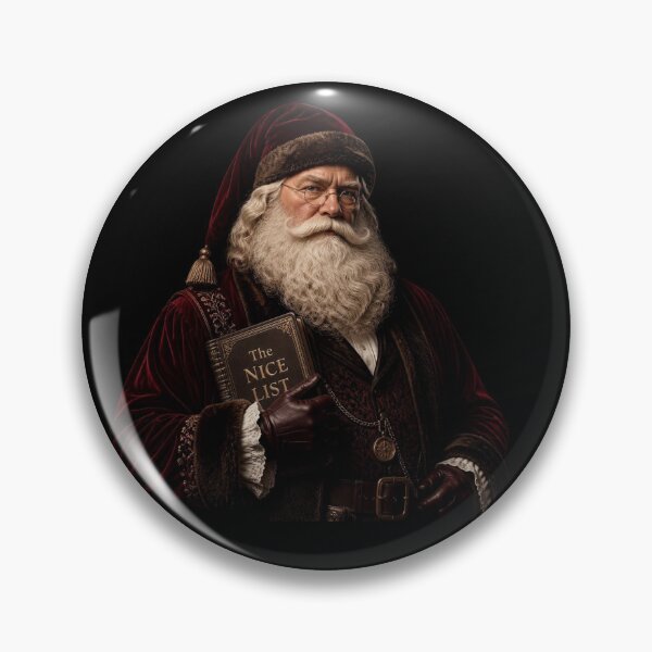 Item preview, Dark Academia Vintage Santa Claus Graphic designed and sold by LazyDayzCo.