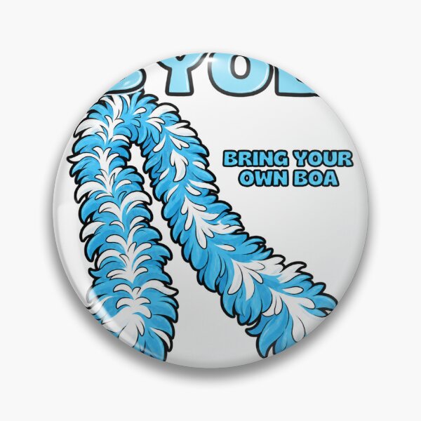 Item preview, Azure Feather Boa Concert Outfit Inspired Design for Music Fans designed and sold by amirmintz.