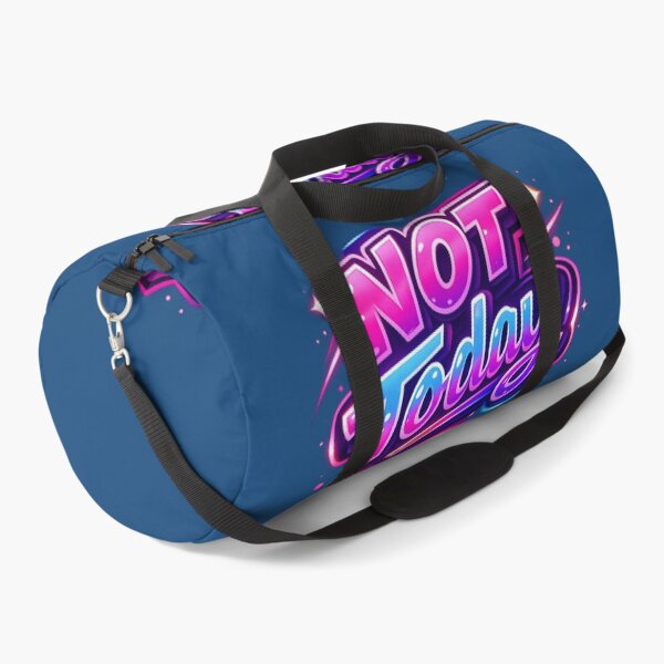 Item preview, Not Today – Neon Bold Typography designed and sold by Dew Drop Designs.