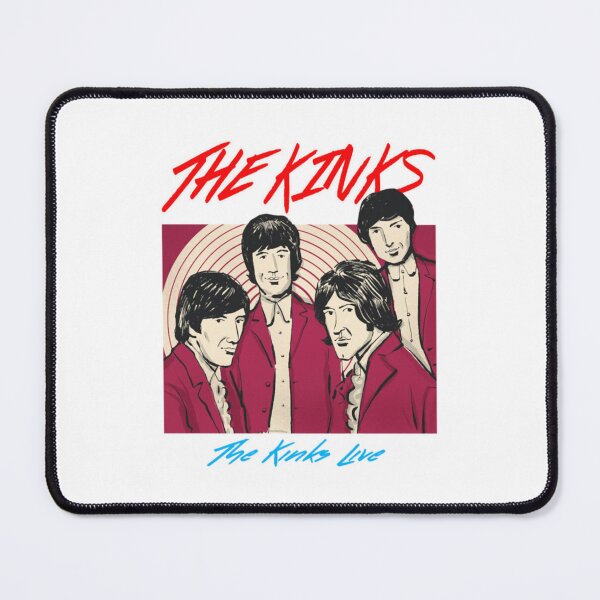 Item preview, The Kinks Illustrated Retro Band Design designed and sold by JoshuaudArt.