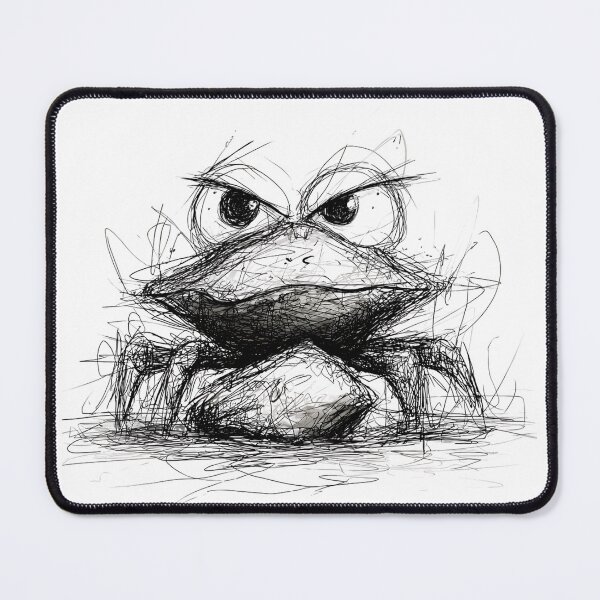 Item preview, Funny Crab Doodle designed and sold by BRETT'S ART STUDIO.