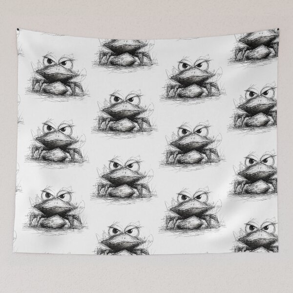 Item preview, Funny Crab Doodle designed and sold by BRETT'S ART STUDIO.