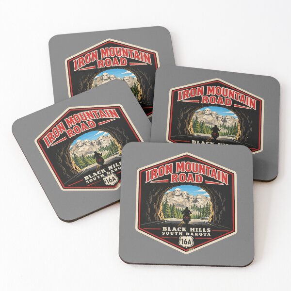Item preview, Iron Mountain Road South Dakota USA Sticker TShirt 12 designed and sold by OuterShellUK.