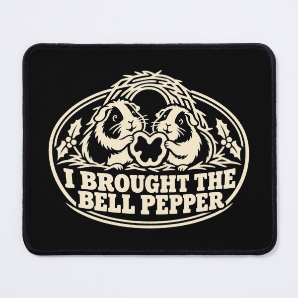Item preview, I Brought The Bell Pepper Cavy Snack Humor designed and sold by DreamLayerStudio.