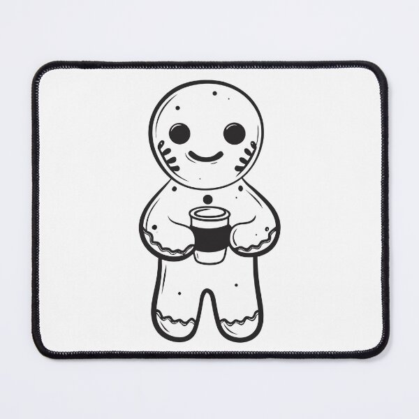 Item preview, Gingerbread with Coffee Christmas Funny Gift 2 designed and sold by OneLine Studio.