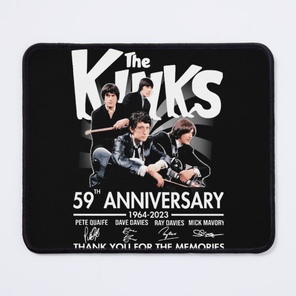 Item preview, The Kinks 1964 2024 Anniversary Design designed and sold by JoshuaudArt.