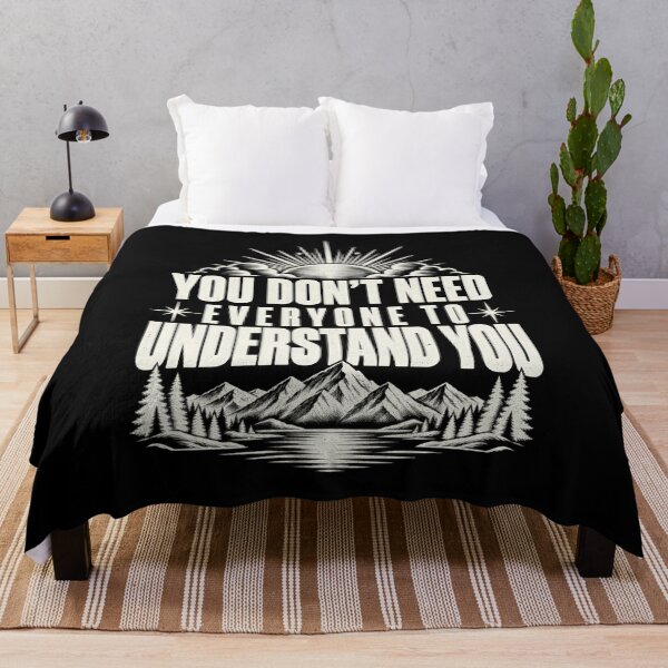 Item preview, You Dont Need Everyone To Understand You Mountain Sunrise designed and sold by yassin-stags.