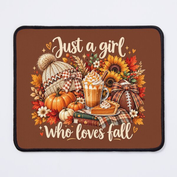 Item preview, Just a Girl Who Loves Fall, Cozy Autumn Vibes, Pumpkin Spice Season, Fall Lover Gift designed and sold by Quiajia.