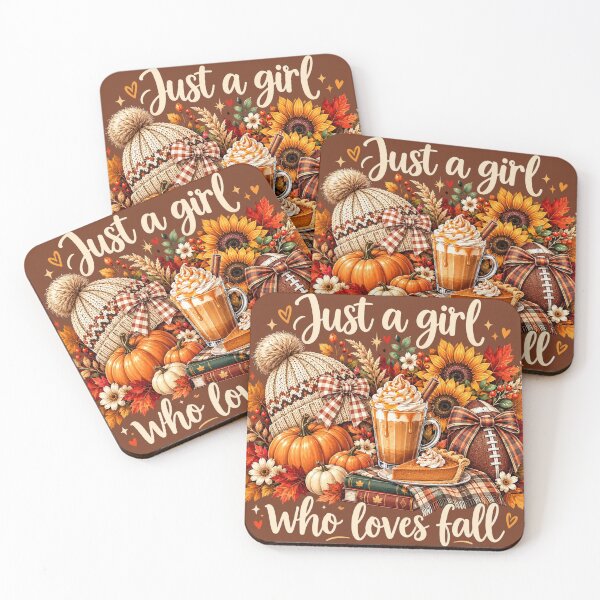 Item preview, Just a Girl Who Loves Fall, Cozy Autumn Vibes, Pumpkin Spice Season, Fall Lover Gift designed and sold by Quiajia.