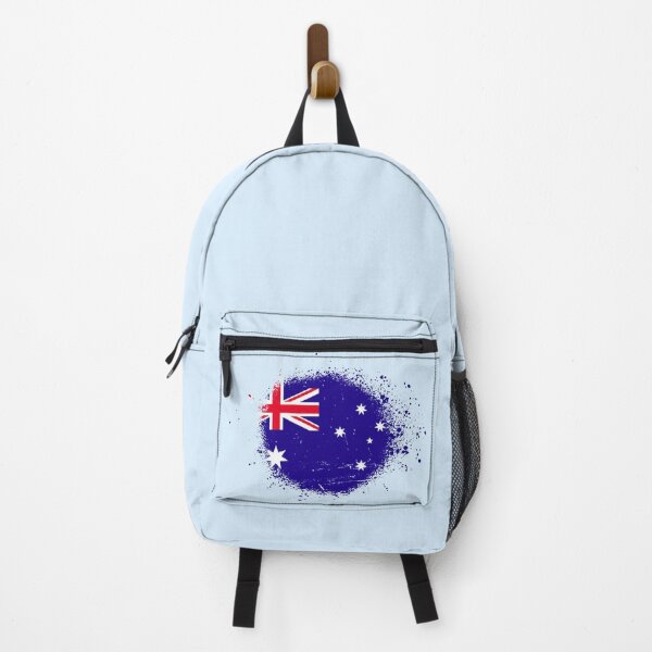 Item preview, Australia Flag Spray Paint Splatter Style designed and sold by DelfDesign.