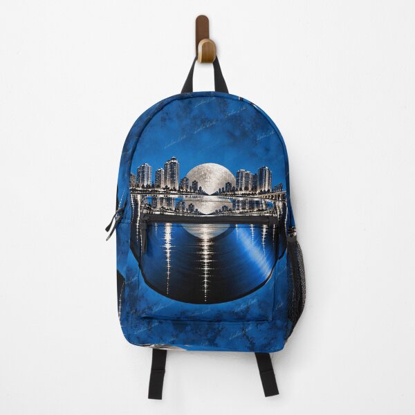 Item preview, Sarasota Florida in Blue and Silver - Endless Vinyl  designed and sold by LuluLeb.