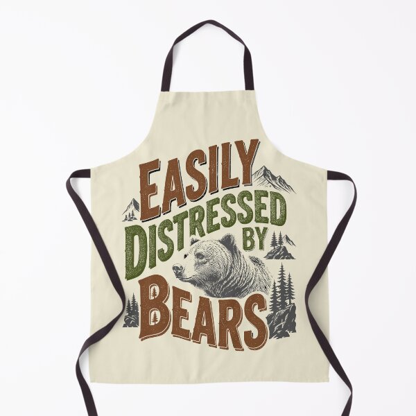 Item preview, Easily Distracted By Bears Retro Bear Men Women designed and sold by Colorfulman.