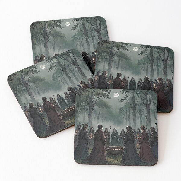 Item preview, Witches' Coven Under the Full Moon designed and sold by Roberta Calabrese.