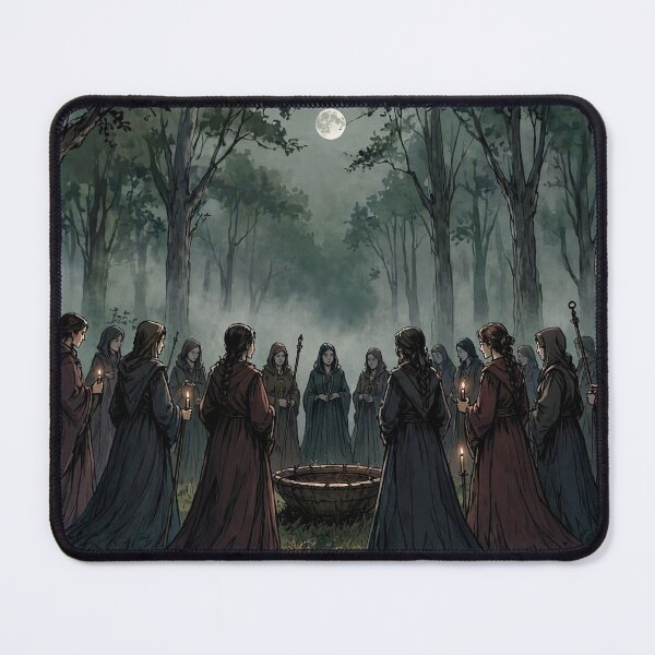 Item preview, Witches' Coven Under the Full Moon designed and sold by Roberta Calabrese.