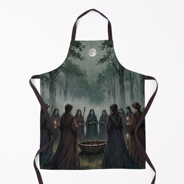 Item preview, Witches' Coven Under the Full Moon designed and sold by Roberta Calabrese.