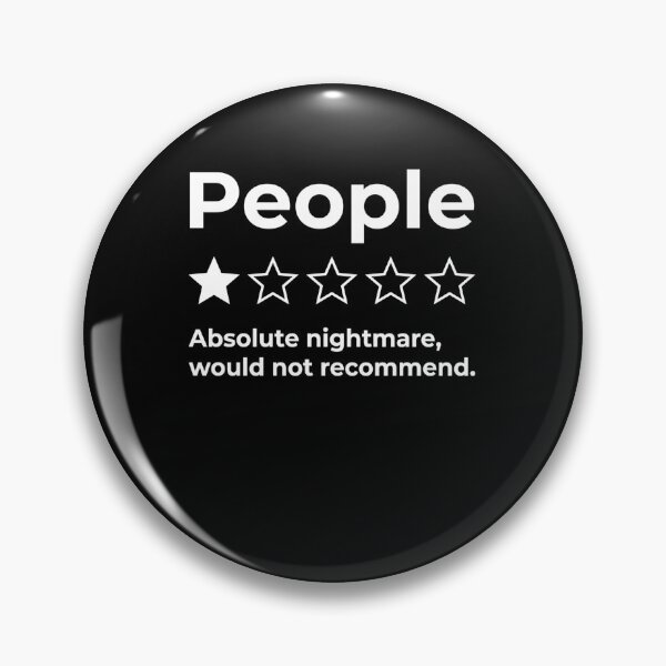 Item preview, People Absolute Nightmare, Would Not Recommend Misanthrope Sarcastic Introvert Review designed and sold by ZAbiriarto.