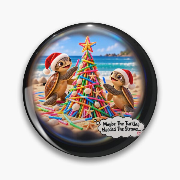 Item preview, Maybe The Turtles Needed The Straws Sarcastic Sea Turtle designed and sold by Crystal-Tree.